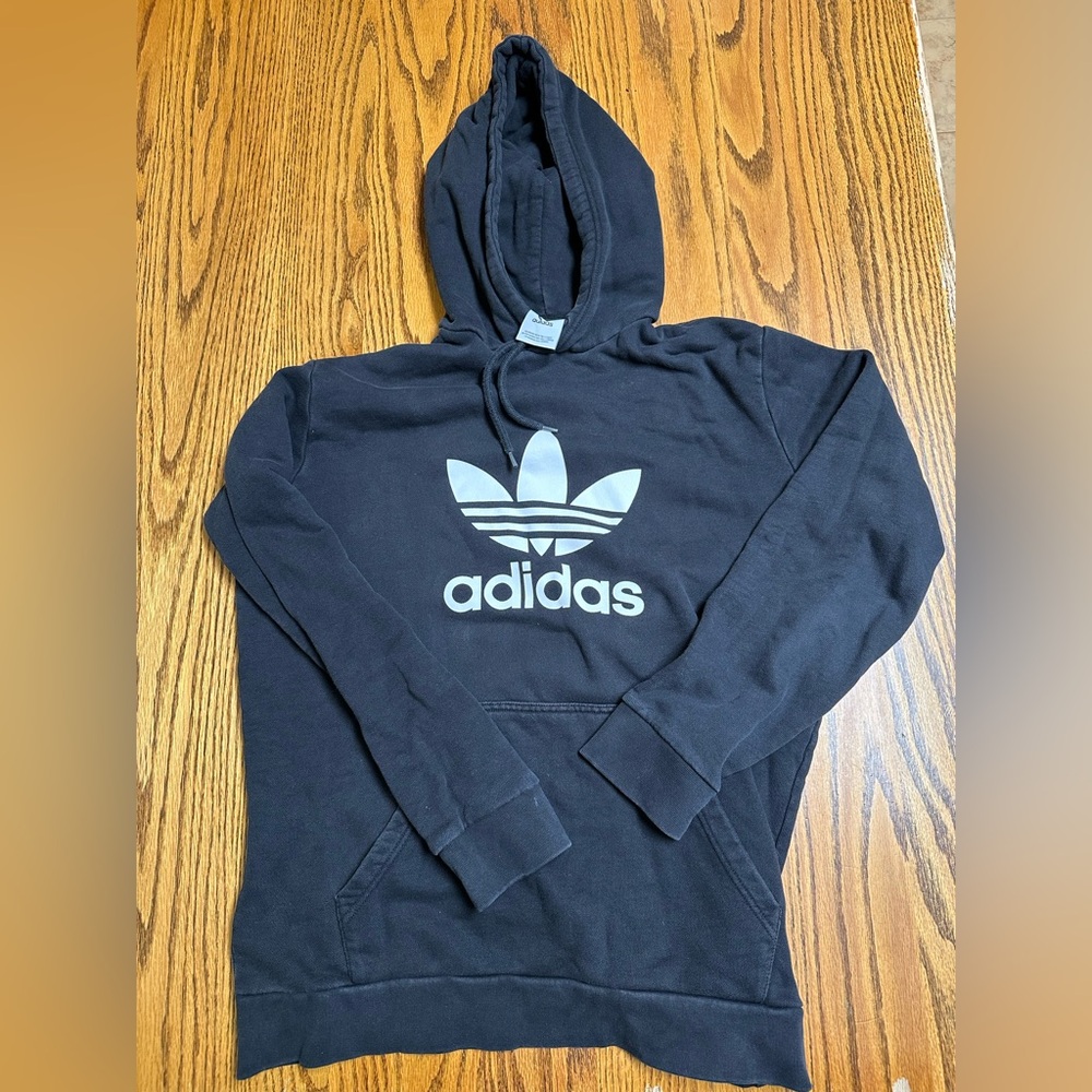 Adidas Black Men's Hoodie. Size L.